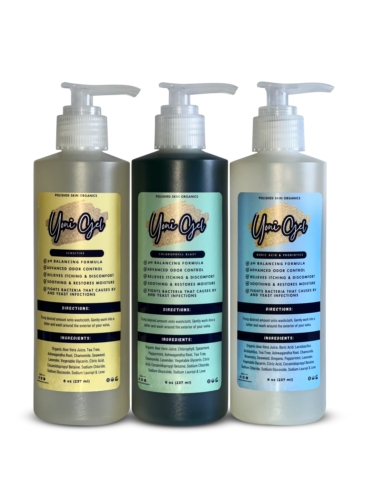 pH Balanced Yoni Gels