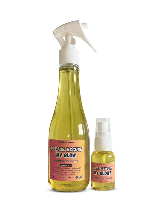 Please Excuse My Glow Body Oil